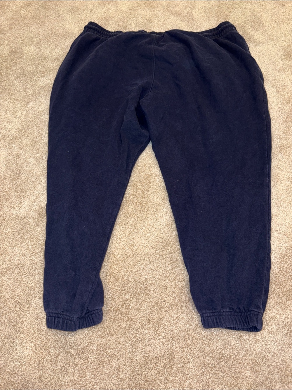 Women’s Navy Fleece Jogger Pants